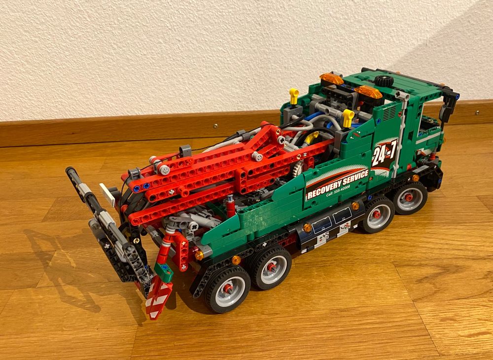 LEGO Technic LKW 42008 Abschlepptruck Service Truck kpl. OBA (Gebraucht ...