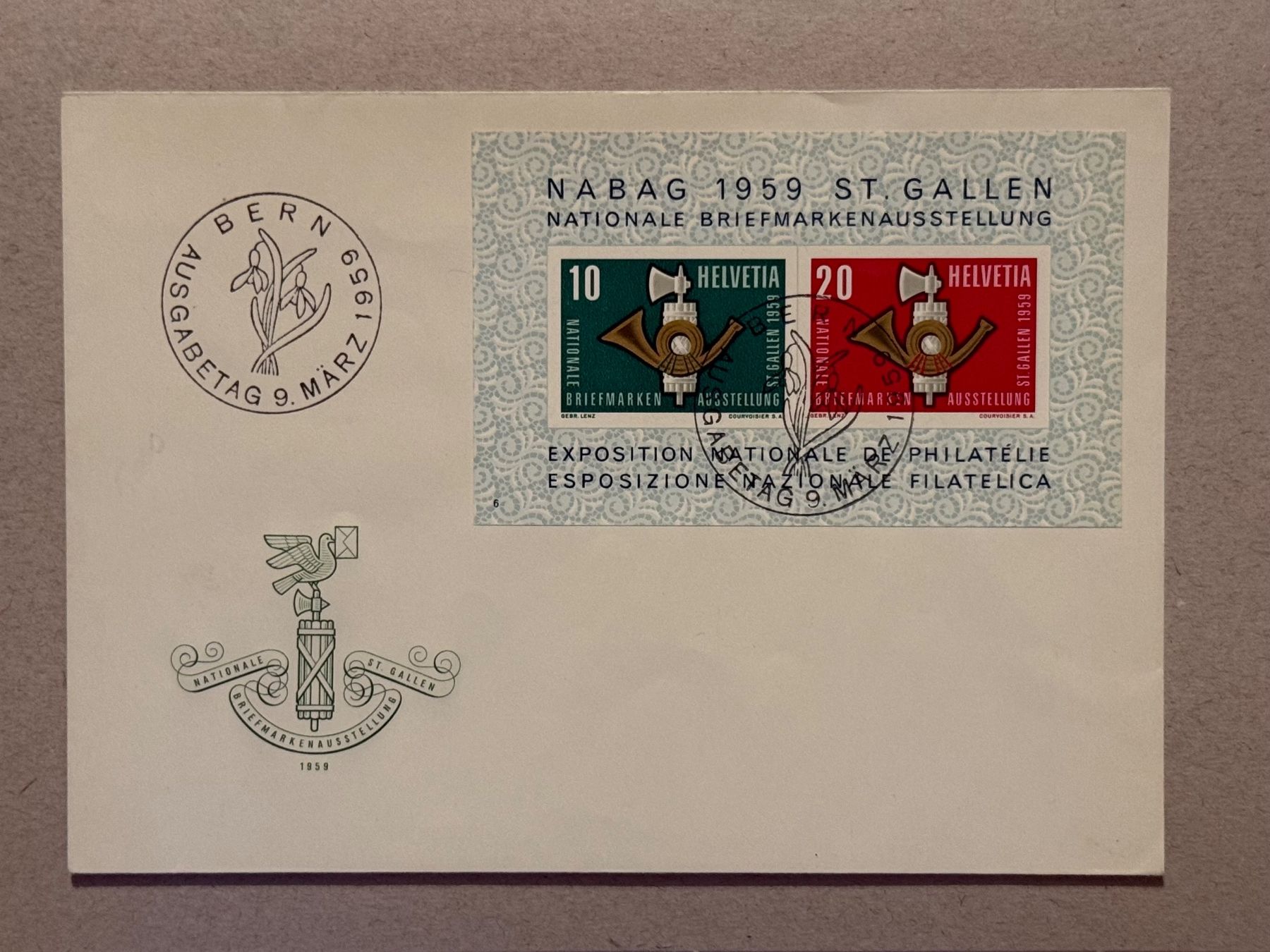 Alle Briefmarken: W38, FDC – Gebraucht aus Aarau von hilde47