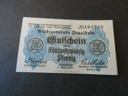 Dt. Reich, Ingolstadt - Notgeld