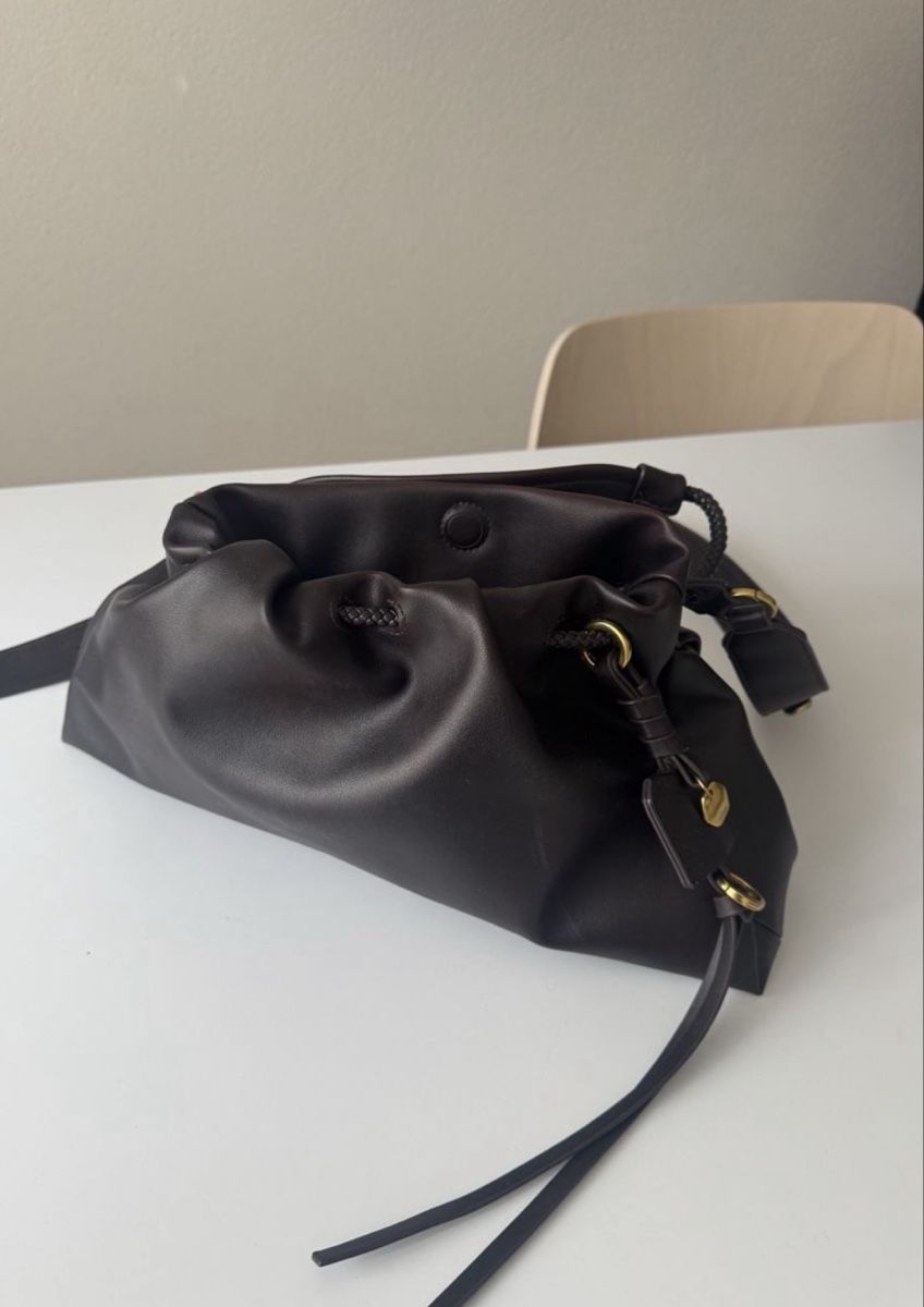 Borse da donna: Chic brown synthetic leather shoulder bag – Nuovo (secondo la descrizione) da Buchs AG venduto da sxf96