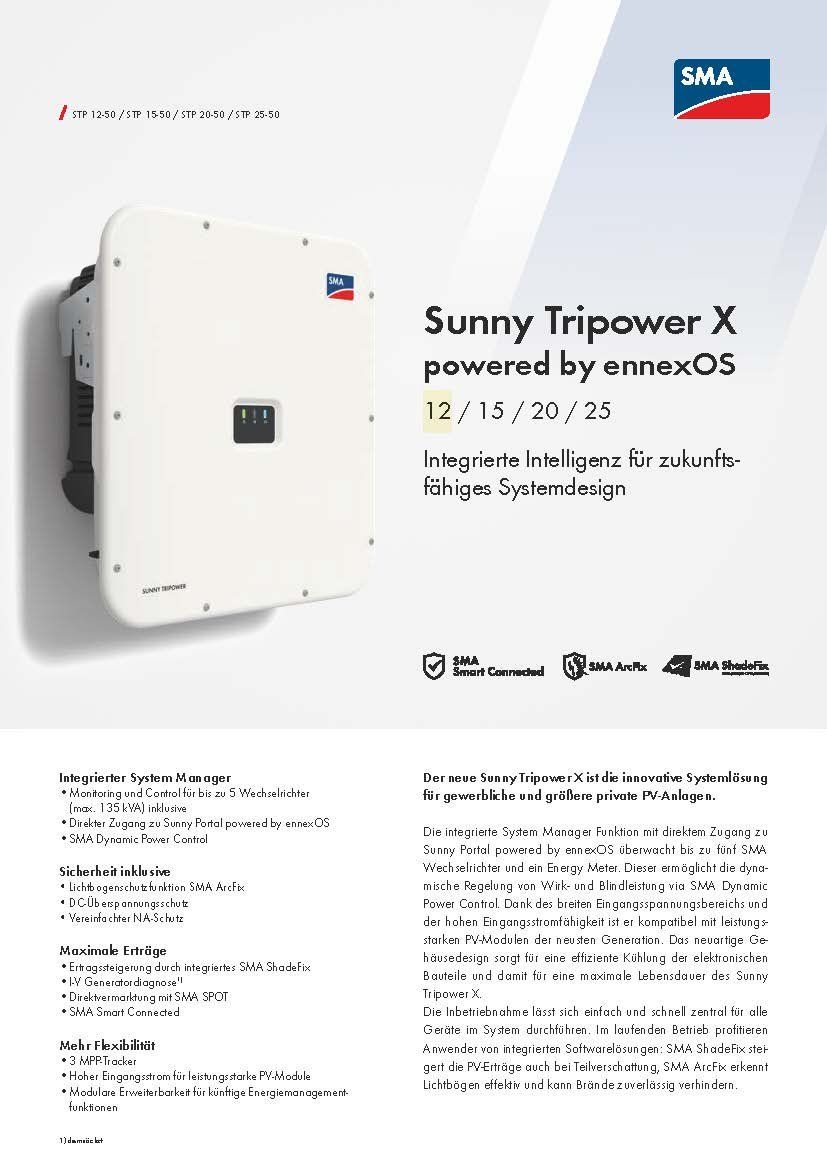 Componenti elettronici: SMA Tripower X12 – Usato da Bazenheid venduto da Steinlin_Energie_AG 1