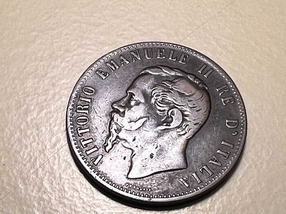 M nze Italien Vittorio Emanuele II 10 Centesimi 1867 Gebraucht In 