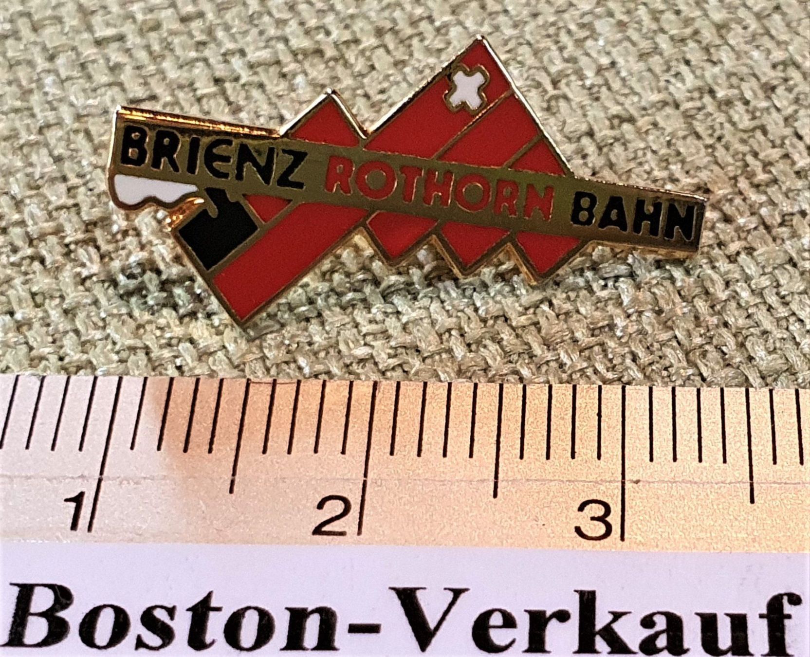 Alle Briefmarken: F038 - Brienzer Rothorn Bahn Logo Suisse – Gebraucht aus Reinach BL von Boston-Verkauf 1