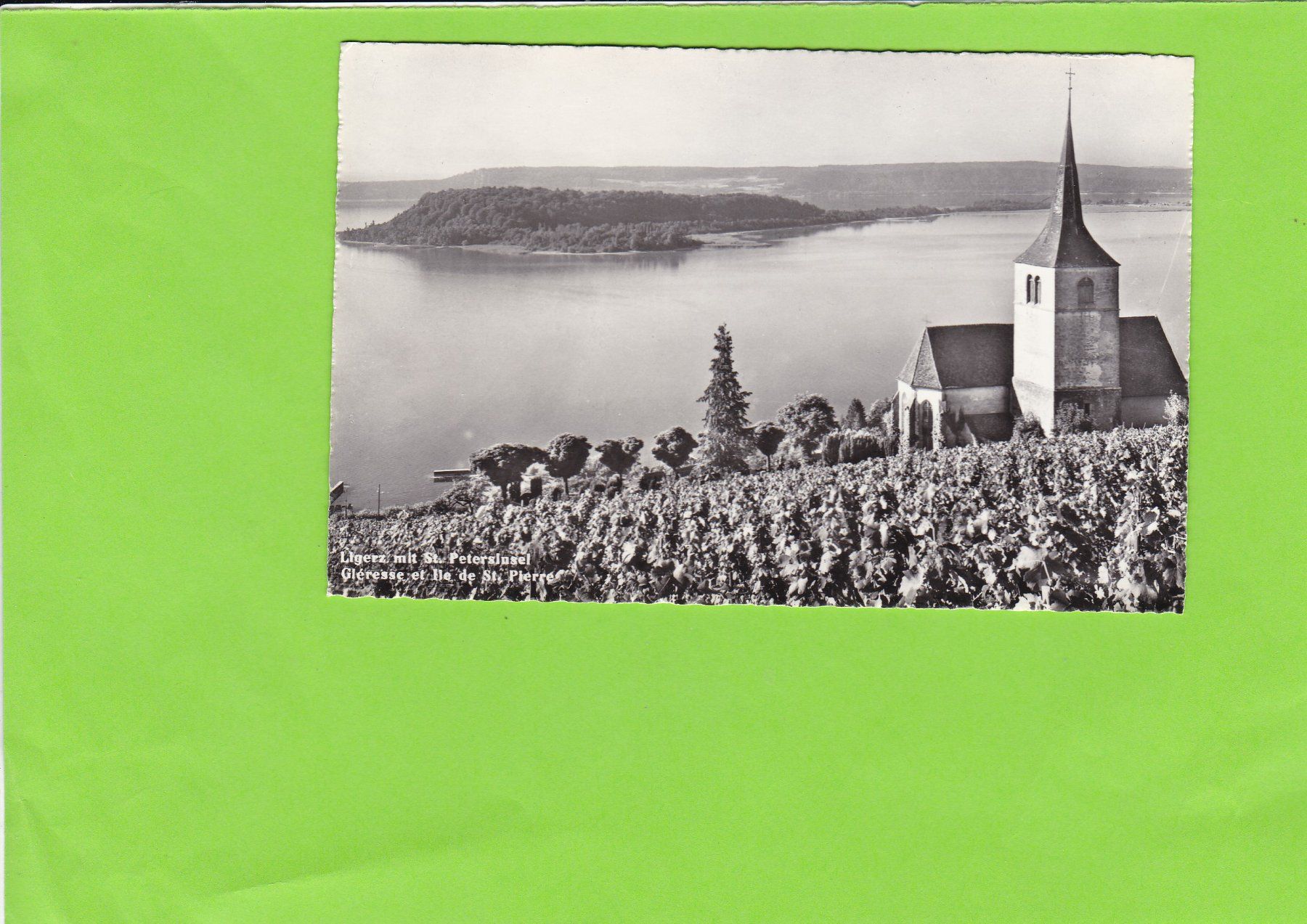 Cartoline postali: Ligerz – Usato da St. Peterzell venduto da neckertal