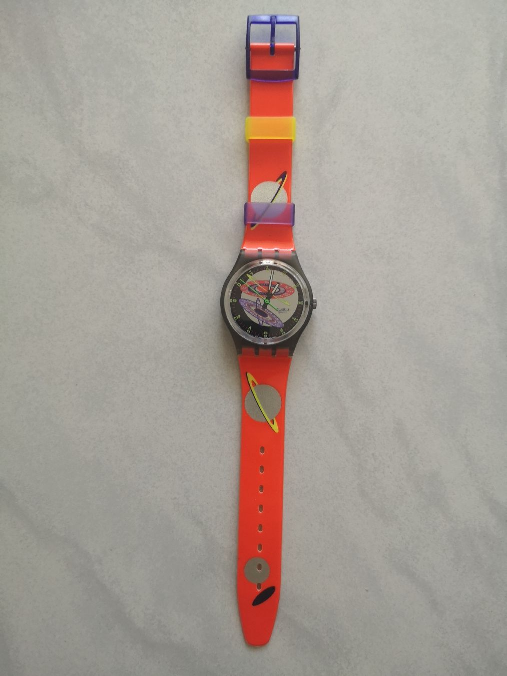 Swatch Orologi: Swatch Armbanduhr Space Collection – Nuovo e nell'imballaggio originale da Sissach venduto da cor_n2dt