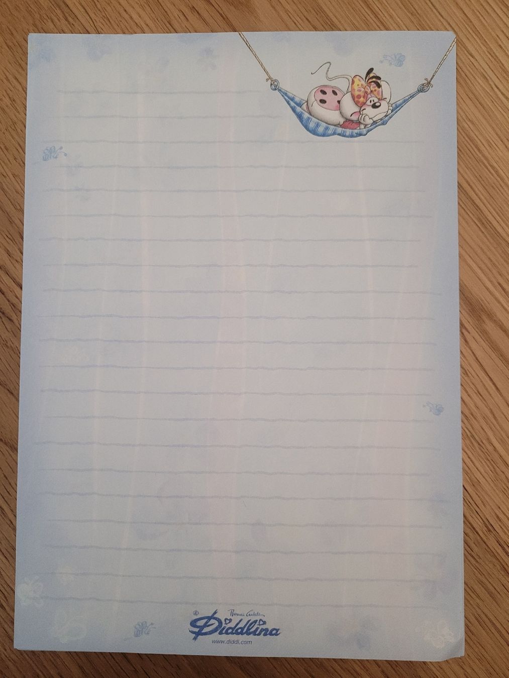 Carta: Süsses Briefpapier Set "Diddlina" – Nuovo (secondo la descrizione) da Bennau venduto da Moonshine_68 2