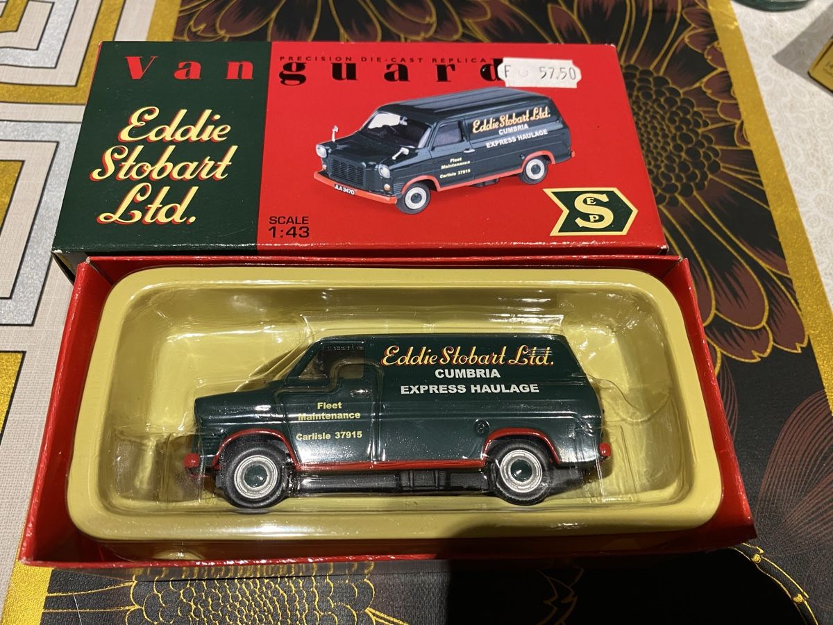 Ford Modellini d'auto: Vanguards Eddy Stobart Ltd  Ford Transit Diesel Van – Nuovo e nell'imballaggio originale da St. Margrethen SG venduto da Alfista_159