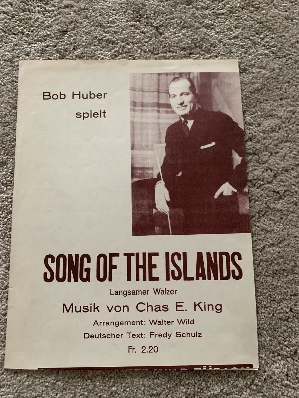 Strumenti musicali: Klaviernoten alt Walzer Walter wild – Usato da Oberweningen venduto da Jogi2
