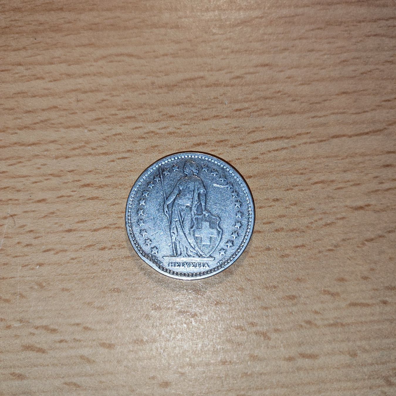 Tutti le monete: Pièce de CHF 2.-- 1921 – Usato da Lamone venduto da ken_8y7h 1