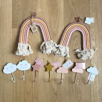 Sass&Belle Regenbogen Wanddeko & Haken Set - Neu & Süss!