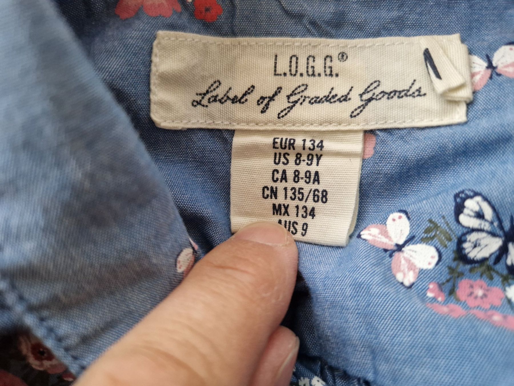 Vestiti & Gonne: Sommerkleid L.O.G.G. Grösse 134 Blümchenmuster – Usato da MUEHLAU venduto da ibo_5c7d 1