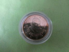 Vatikan 2012, 50 Euro-Cents  stempelglanz