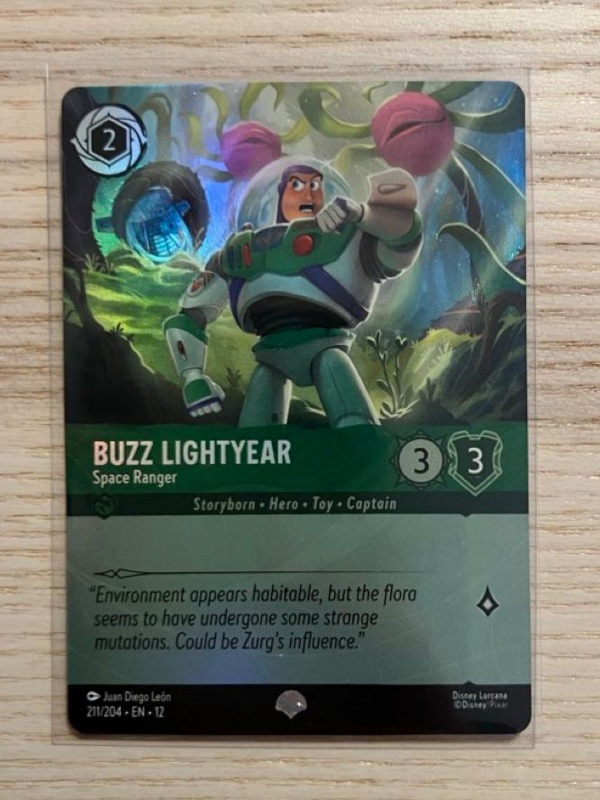 Disney Carte collezionabili: Buzz Lightyear Disney Lorcana Epic Wilds Unknown 12 EN – Nuovo (secondo la descrizione) da Rafz venduto da SaintCruz