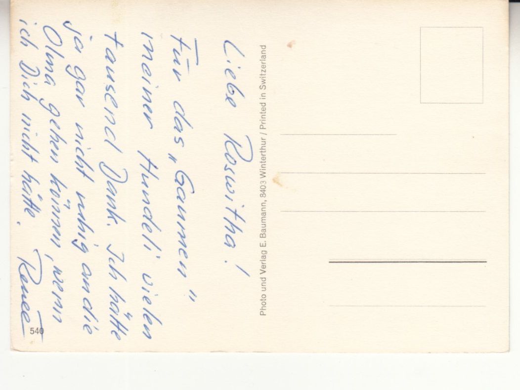 Cartoline postali: Ostschweiz ca. 1970 – Usato da Bürglen TG venduto da StampGraf 1
