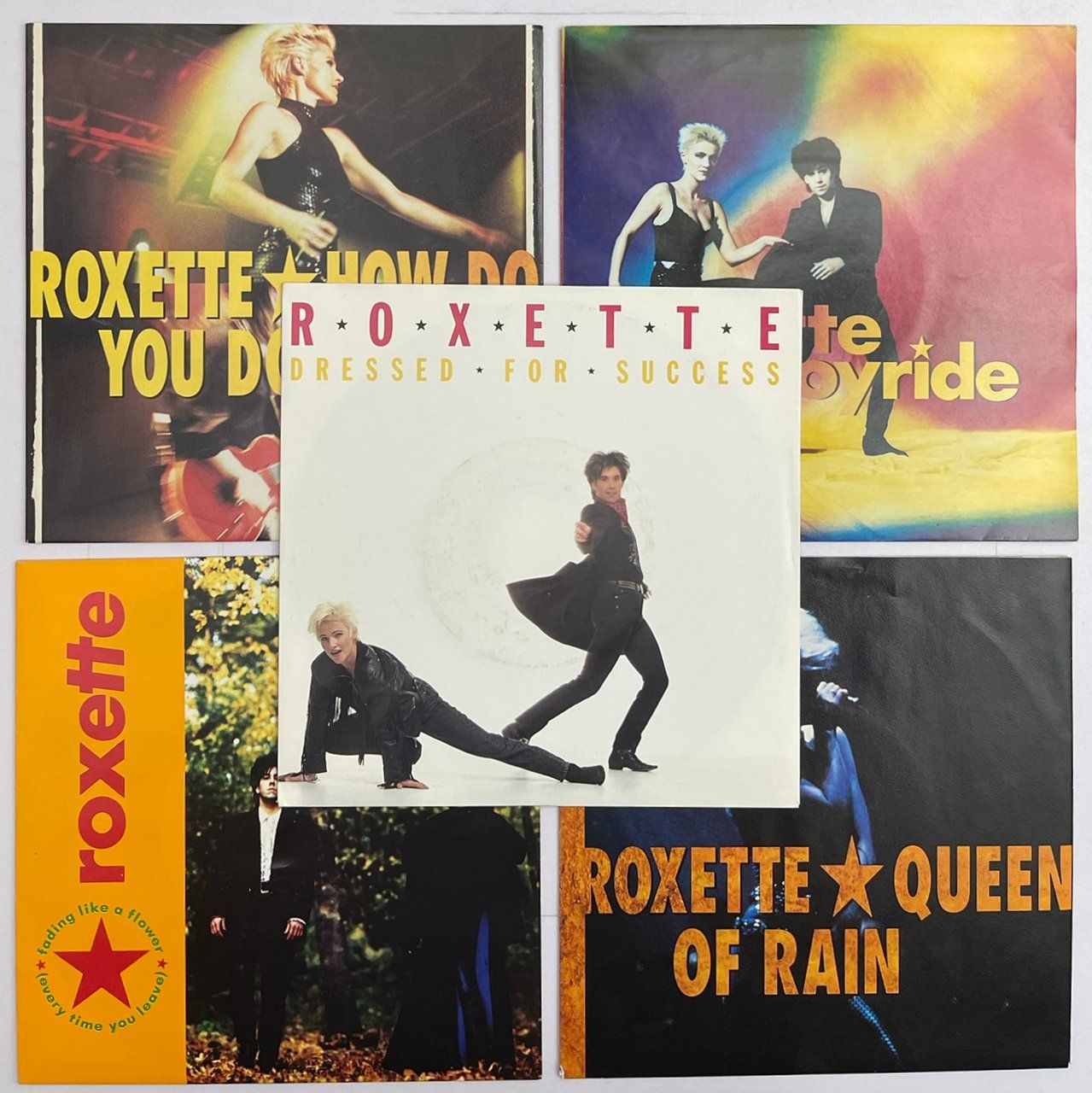 Schallplatten: Singles: 5x ROXETTE  ... Jukebox-Futter (Gratis Versand!) – Gebraucht aus Frenkendorf von Yard-Sale-2000
