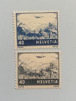 1948 Farbänderung d. Landschaftsbilder, F44, postfrisch +F28
