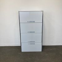 Ergodata step modul 4er-Kombination 800mm - Weiss - ohne