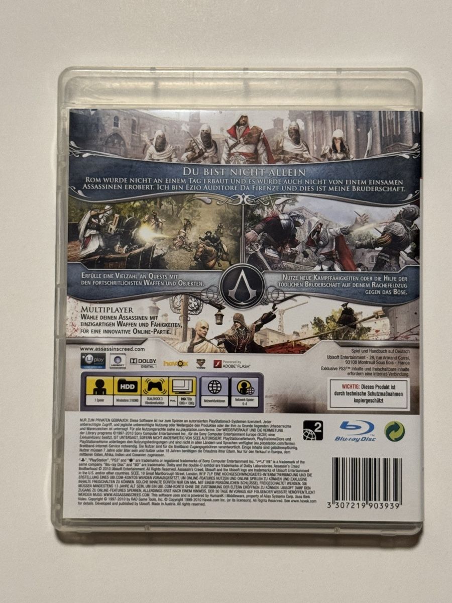 Sony Giochi: Assassin's Creed Brotherhood PS3 – Usato da Winterthur venduto da Kev_Scha14 1