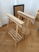 Tischböcke Holz höhenverstellbar