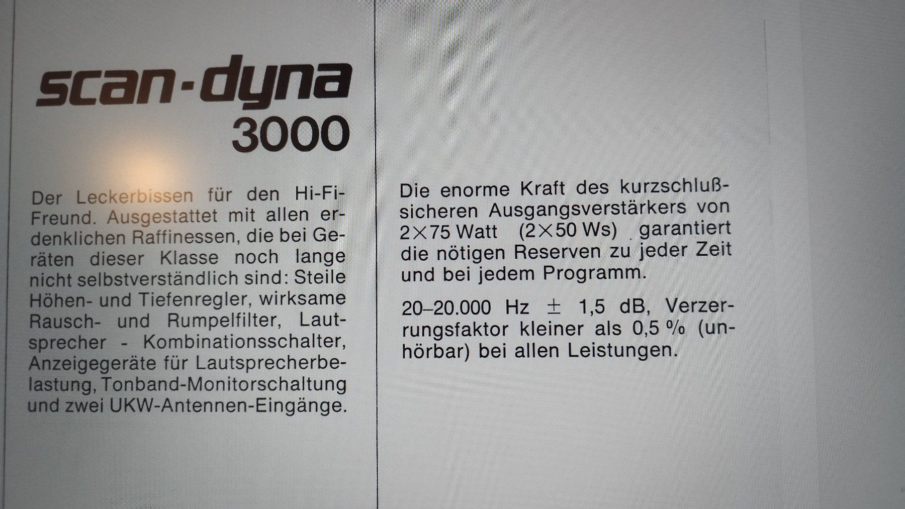Récepteurs: SCAN DYNA Receiver 3000 – D'occasion à Zollikofen par Reiterglueck 6