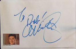 Mario Lopez Autogramm signiert Karte 15x20cm