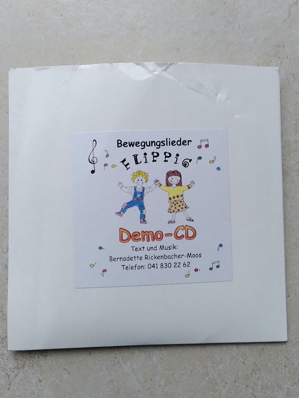 CD: BEWEGUNGSLIEDER FLIPPIG/ DEMO-CD – Usato da Brugg AG venduto da olamim