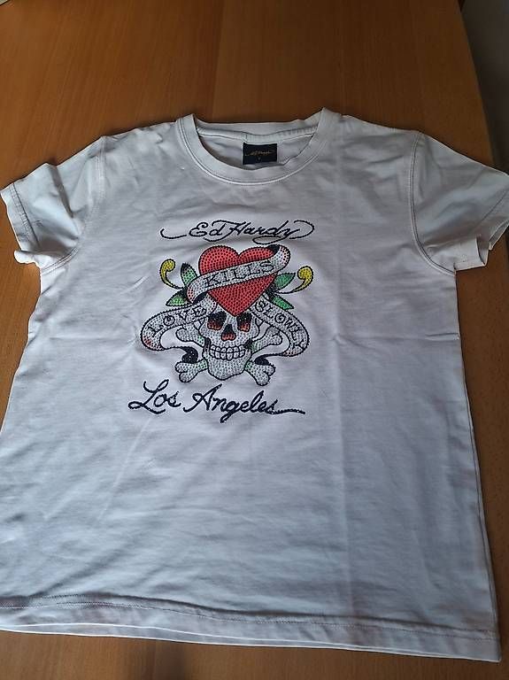 T-shirt: Ed Hardy shirt  – Usato da Siggenthal Station venduto da chr_j2ny