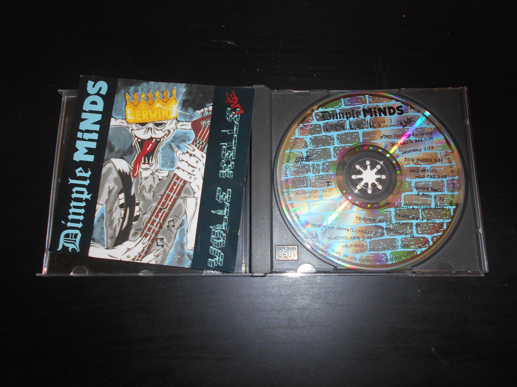 CD: Dimple Minds – Volle Kelle Live / 1990 – Usato da Aarberg venduto da witchhunter01
