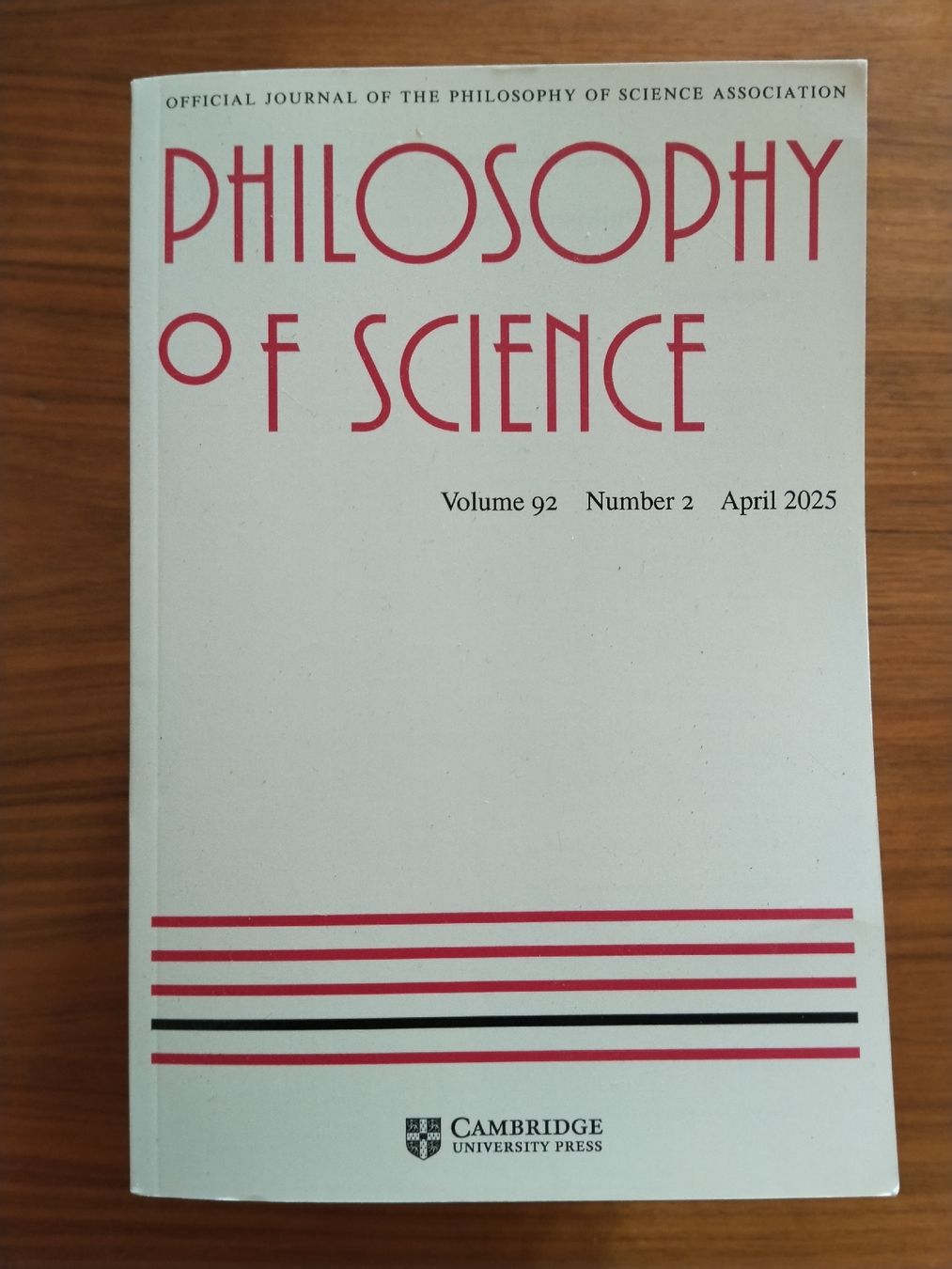 Libri: Philosophy of Science Journal 9 issues between 2023 - 2025 – Usato da Olten venduto da BCautes