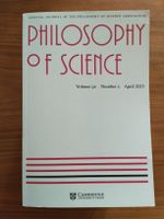 Philosophy of Science Journal 9 issues between 2023 - 2025