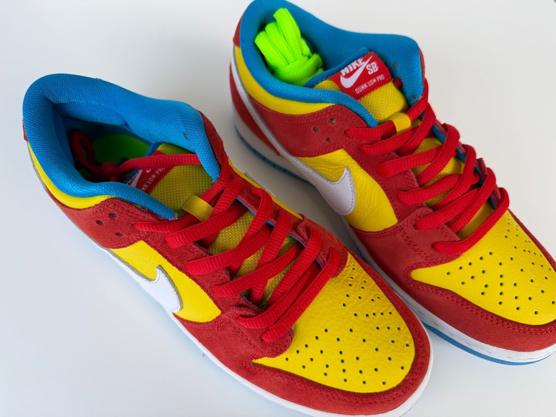 Nike Scarpe da uomo: Nike SB Dunk Low Pro Bart Simpson Sneakers Neu! – Nuovo (secondo la descrizione) da Luzern venduto da Cabriolet