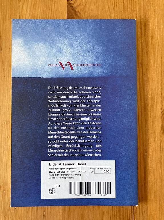 Libri: Die Demenzerkrankung, Judith von Halle – Usato da Arlesheim venduto da amazira 1