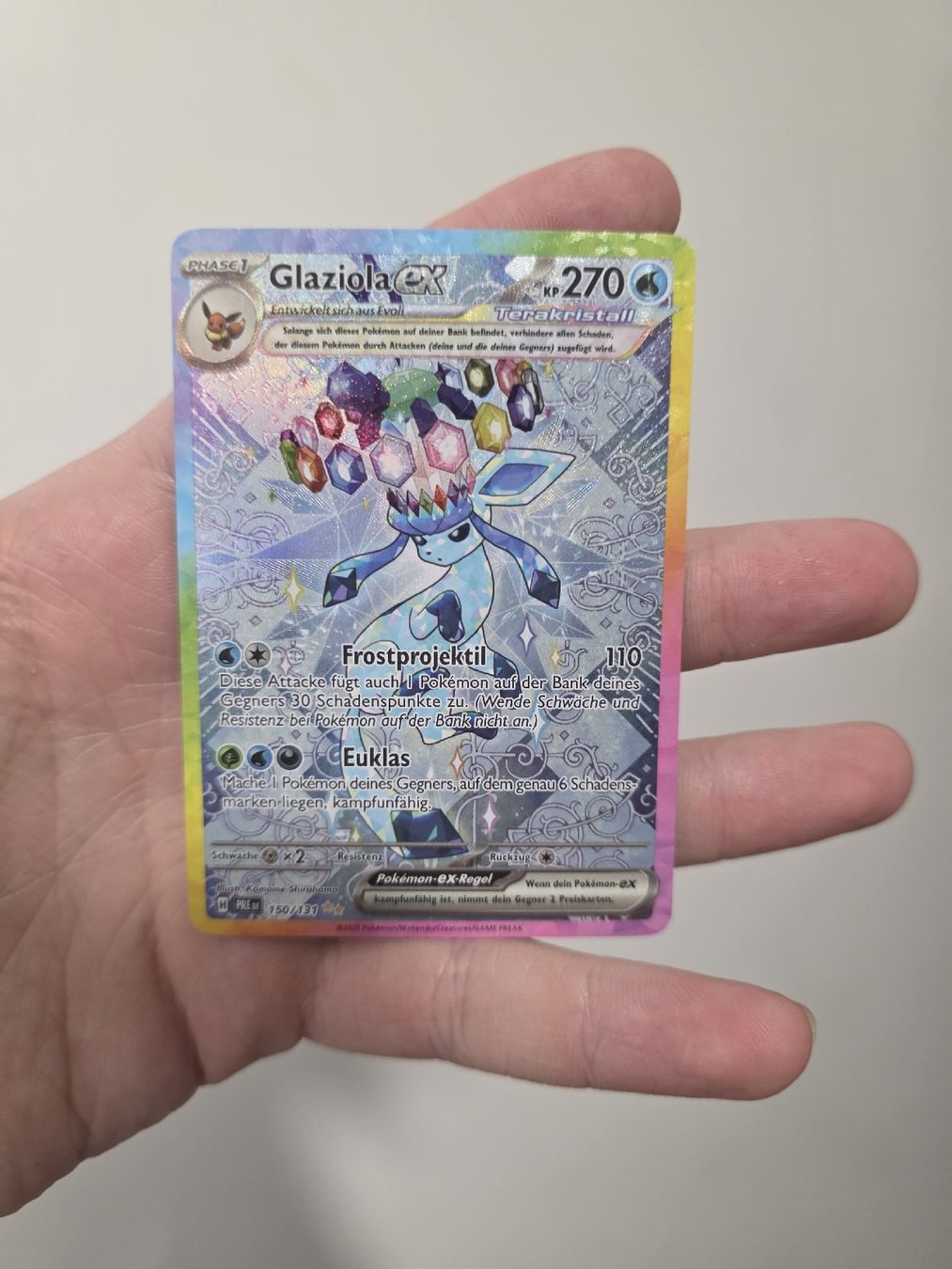 Pokémon Cartes à collectionner: Glaziola EX 150/131 Deutsch – Neuf (Voir description) à Küblis par Yoshpeke 2