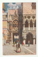 Ansichtskarte Venedig Porta della Carta