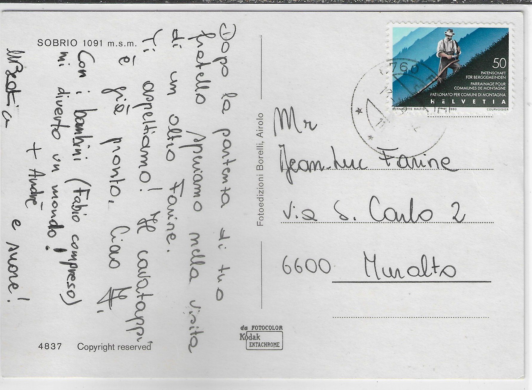 Cartes postales: Sobrio - Multiview – D'occasion à Ettingen par Kartenplanet 1