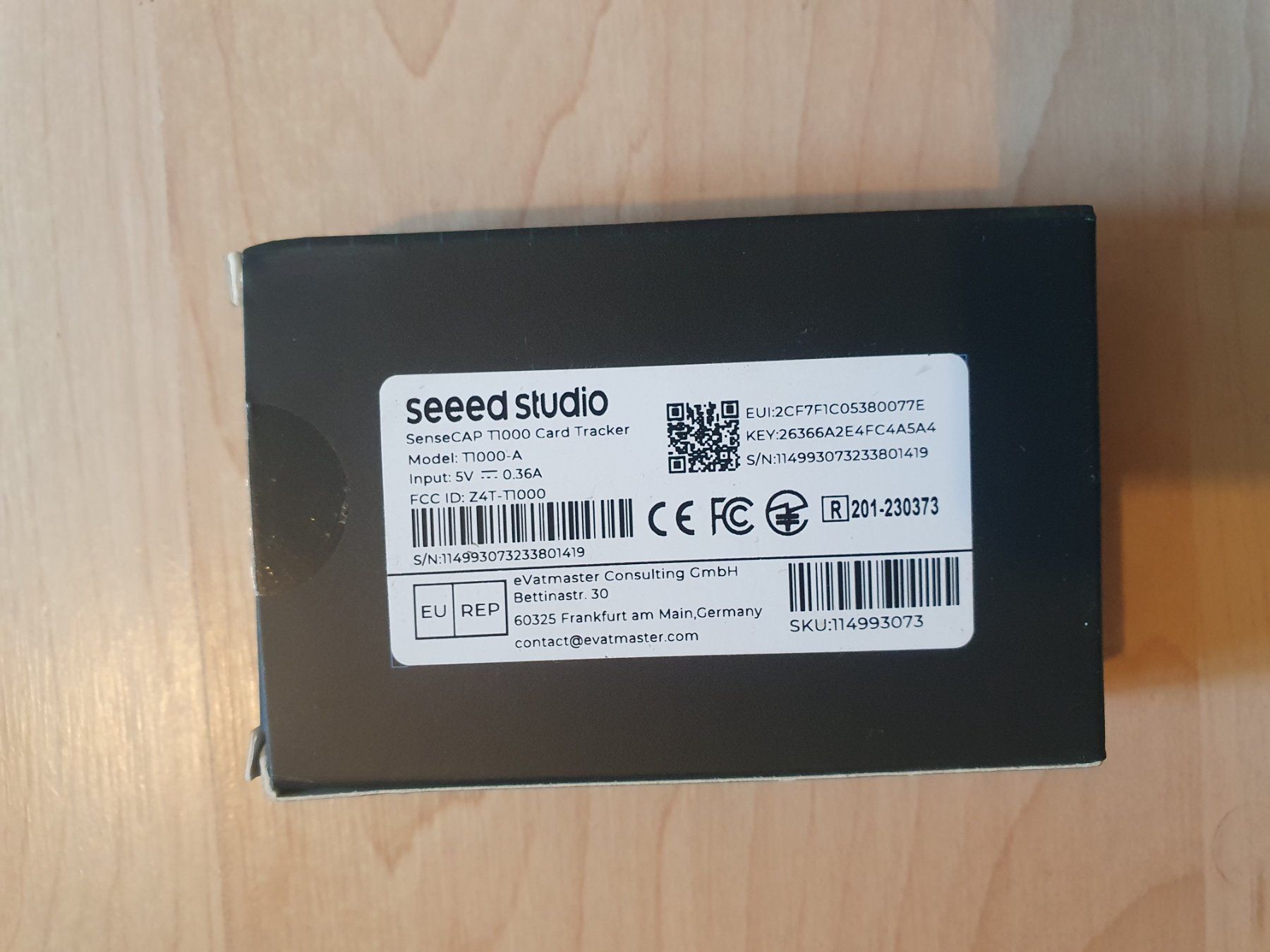 Messen: SensCAP T1000-A LoRaWAN Tracker, Position, Temp, Bewegung – Neu (gemäss Beschreibung) aus Seengen von heavy-texas 1