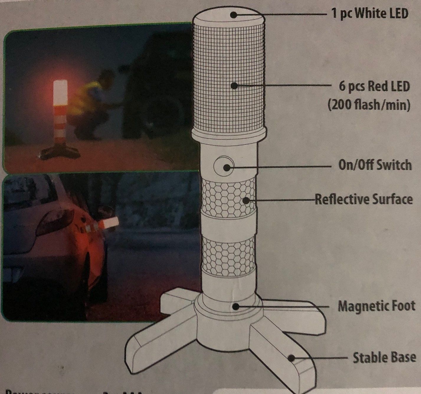 Automobili: STAB  NOT- + SICHERHEITSWARNLEUCHTE MIT LED + MAGNETFUSS – Nuovo e nell'imballaggio originale da St. Gallen venduto da schnaeppchen-preise 2