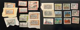 Briefmarken Deutschland, diverse Städte und Sehenswürdigkeit