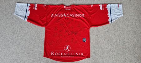 Signiertes SC Rapperswil-Jona Lakers Trikot SCRJ 2023/24