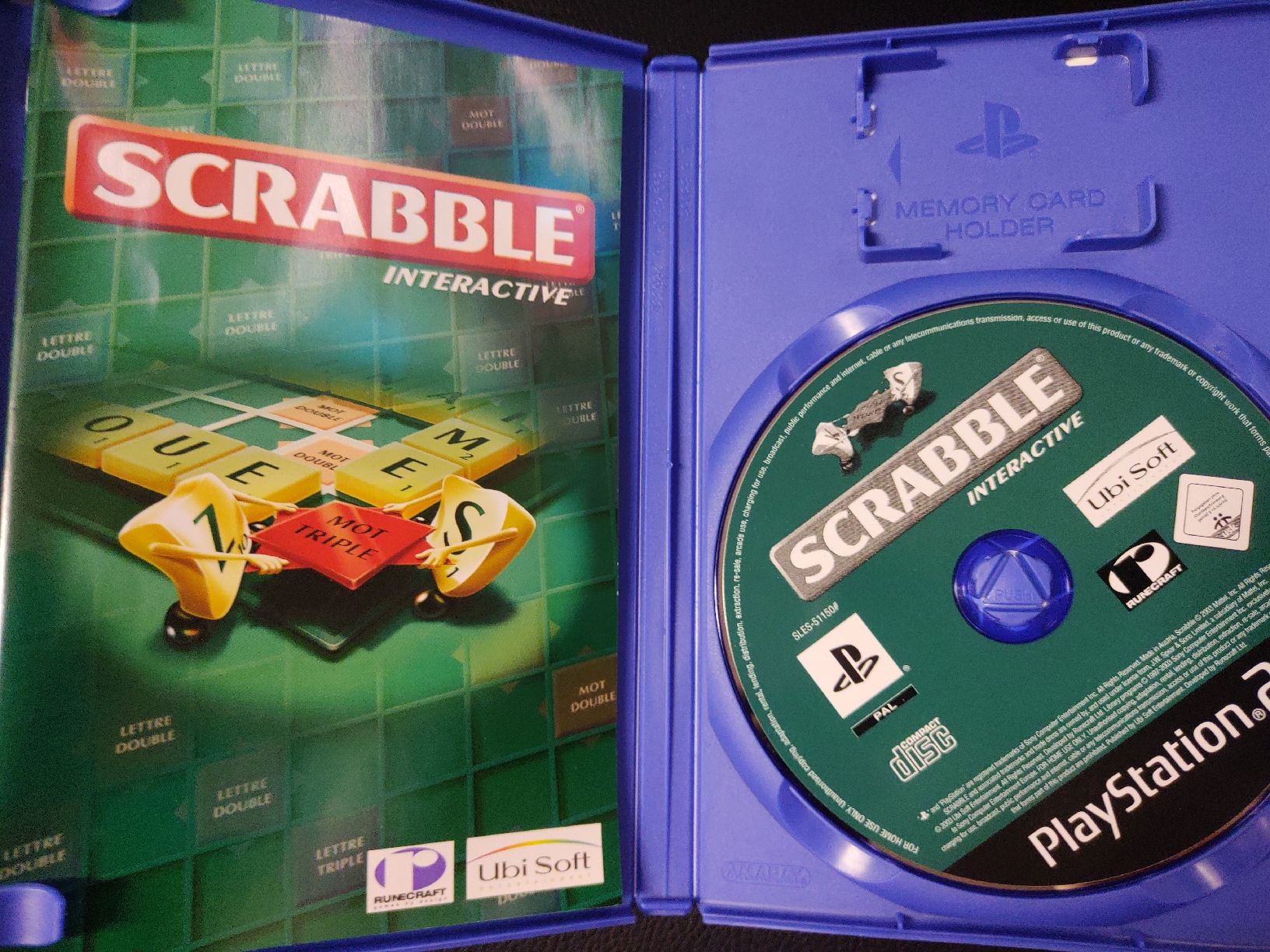 Sony Giochi: Scrabble Interactive — Jeu PS2 —  – Usato da Fribourg venduto da PastGame 2