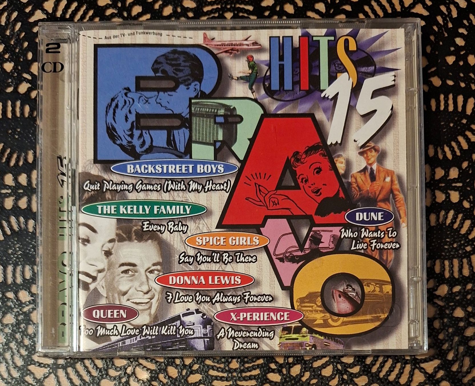 CD: Bravo Hits 15, Doppel CD, 1996, Hit Compilation, Sampler – Usato da Amriswil venduto da Celini3