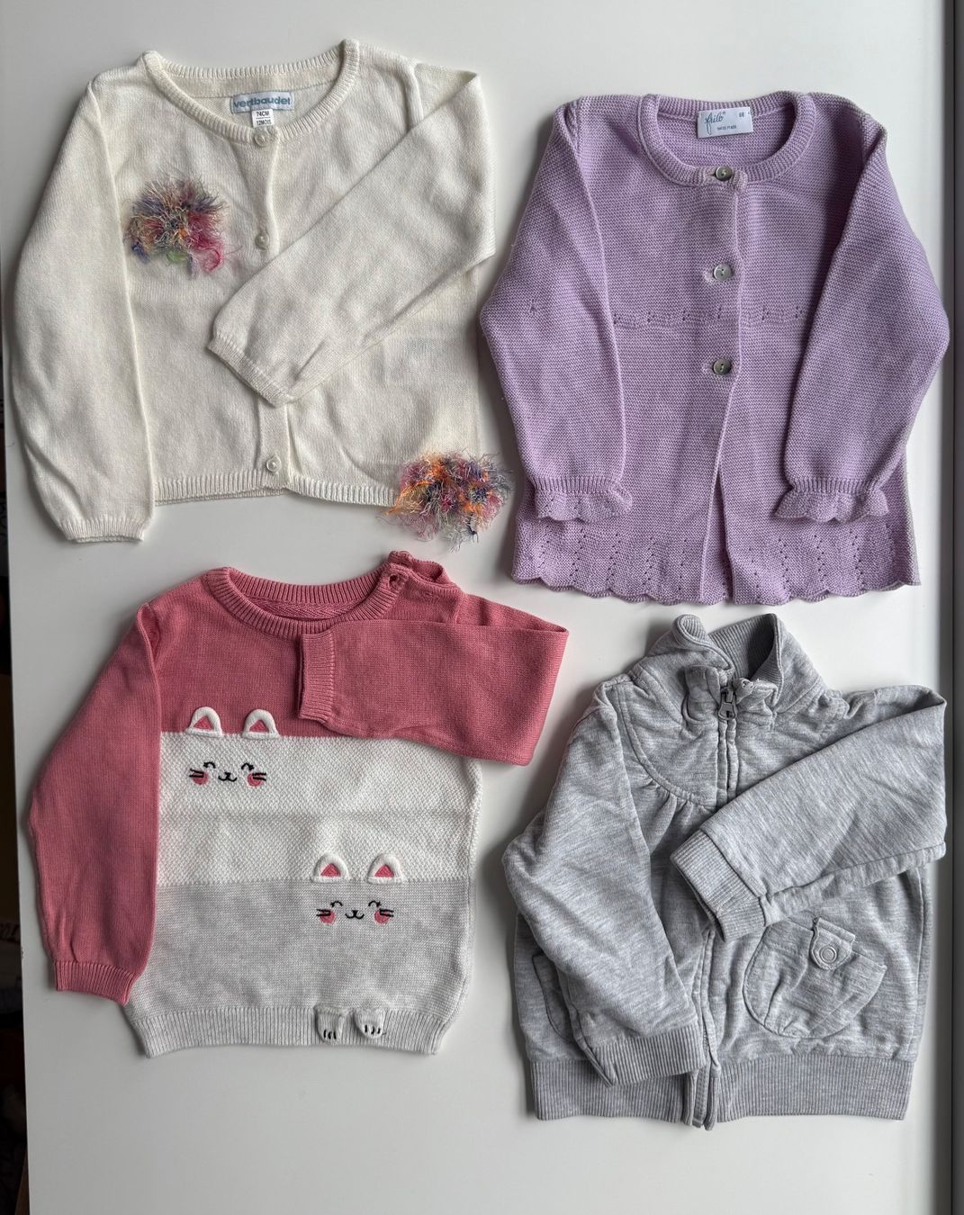 C&A Lotti & Set di vestiti: Kleiderpaket Mädchen Gr. 74, 9-12M, Herbst/Winter – Usato da Cham venduto da Karabase 3