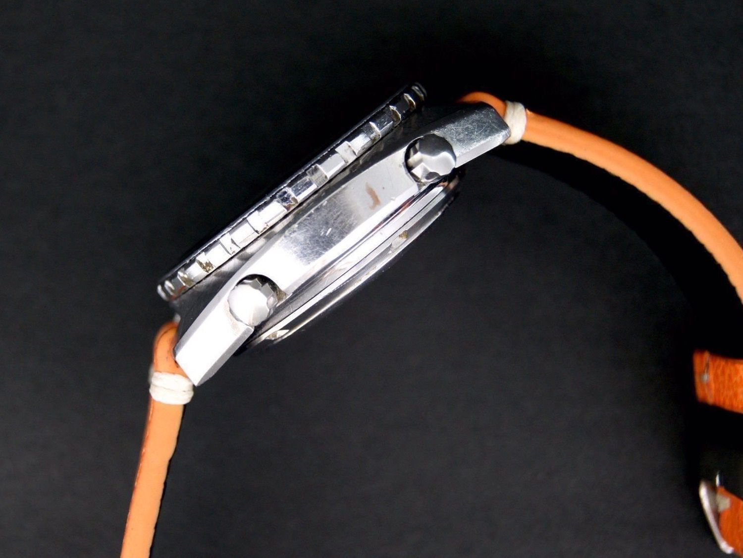 Tag Heuer Orologi: Heuer Autavia Orange Boy Chronograph – Usato da Morges venduto da 24time 4