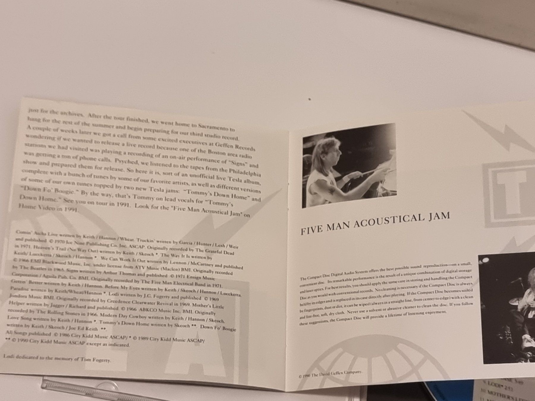 CD: Tesla : Five Man Acoustical Jam CD – Usato da Villigen venduto da Tschachtlan 7