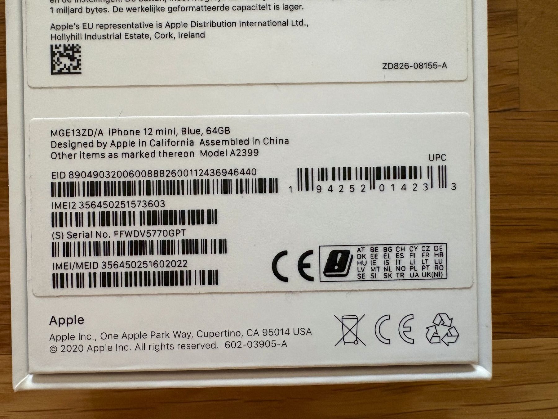 Apple Portables: Iphone 12 Mini 64 GB blau – Neuf (Voir description) à Bad Ragaz par fcp9701 2