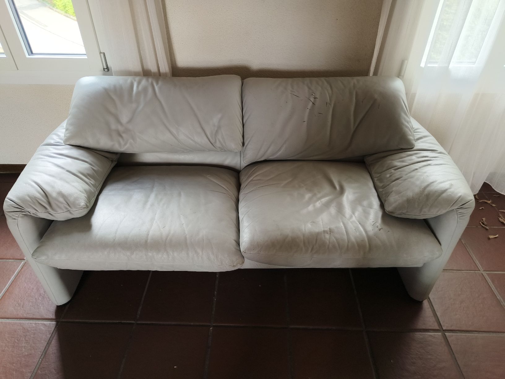 Sofas: Ledersofa Cassina Maralunga – D'occasion à Luzern par FelixKurll