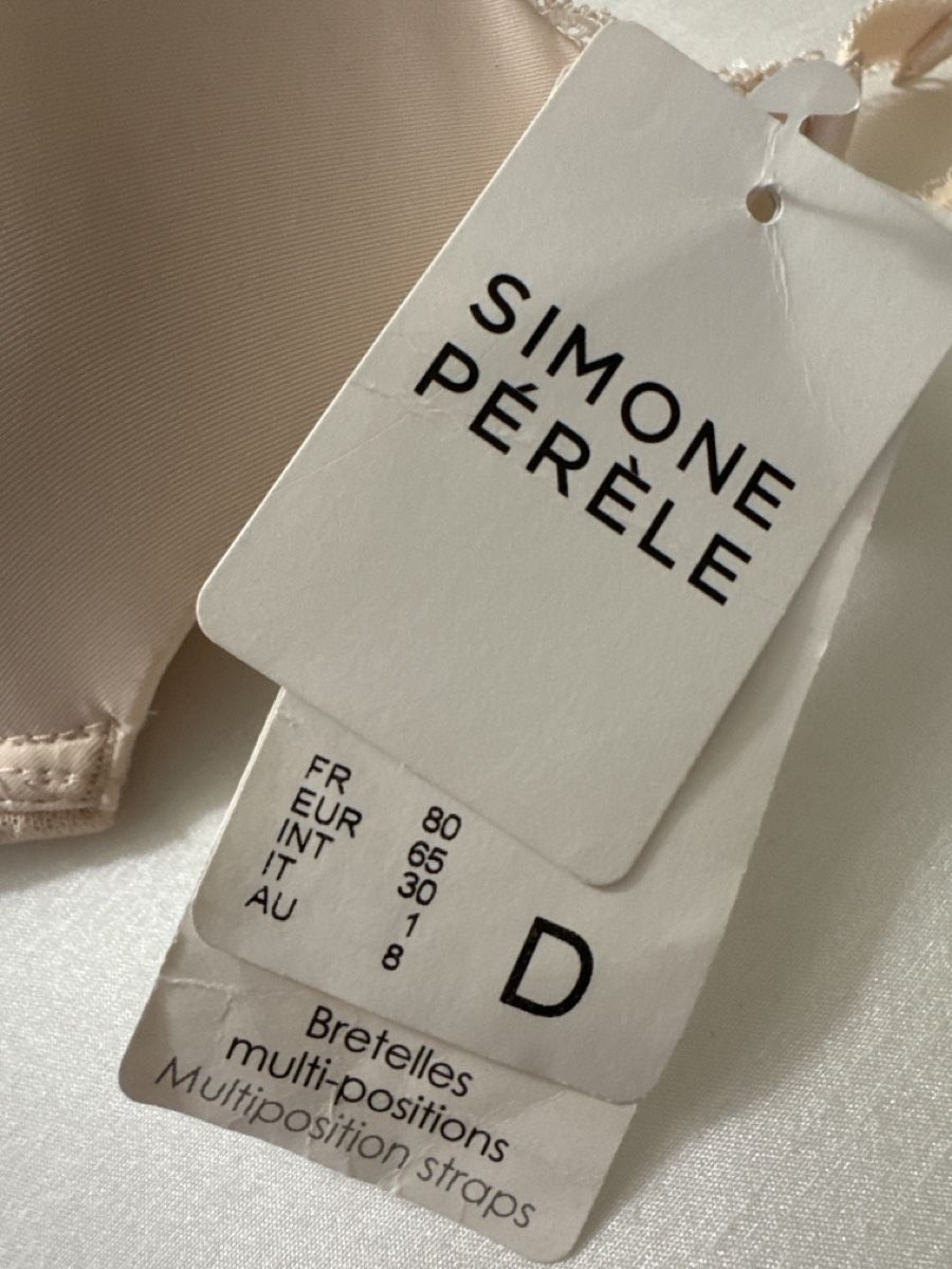 Simone Pérèle Sonstige Unterwäsche: Simone Pérèle BH, Grösse 80D, New Beige, Spitze – Neu und originalverpackt aus Zürich von Sellfmadeexstock 1