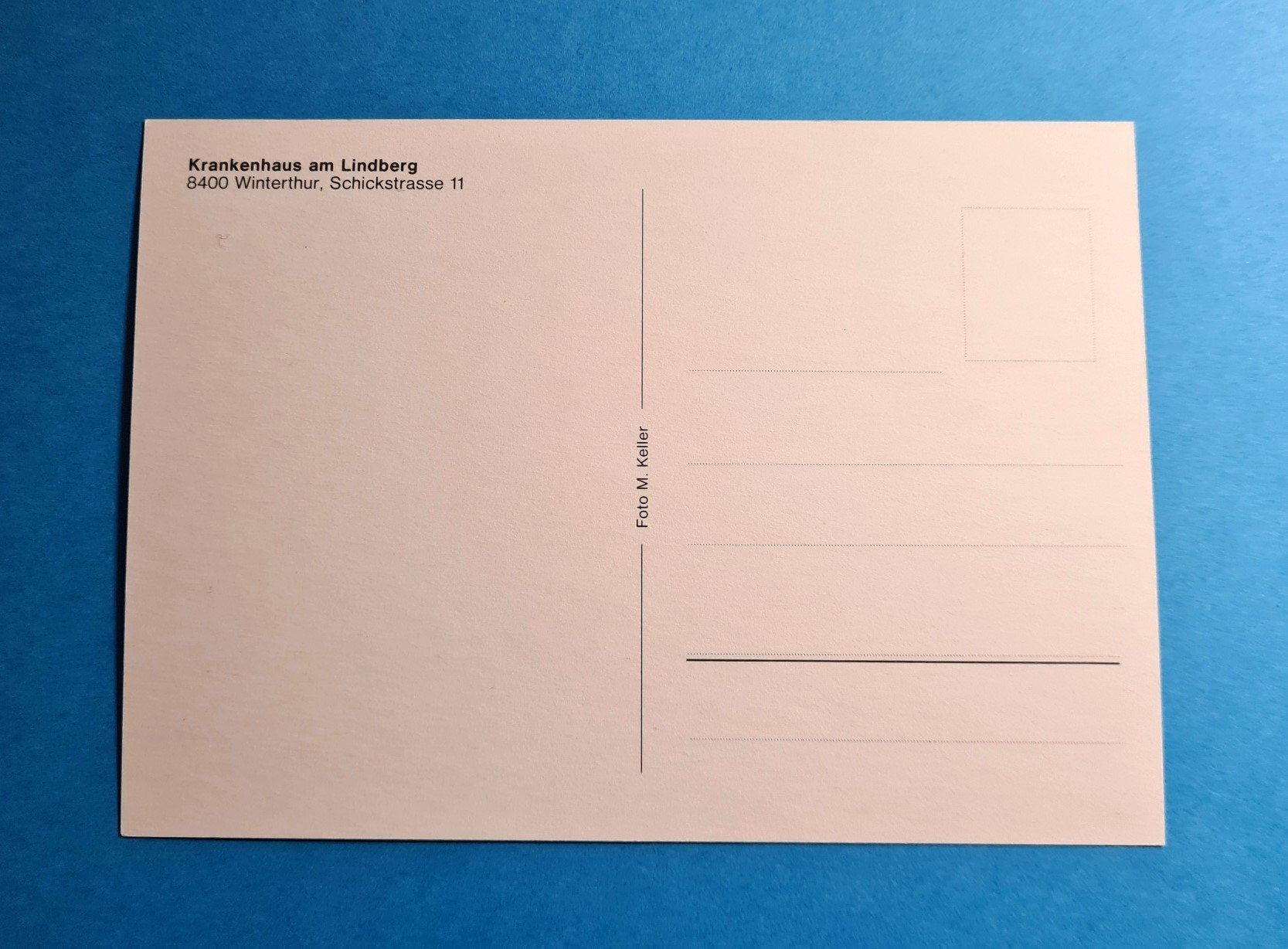 Cartoline postali: Ansichtskarte Krankenhaus am LIndberg Winterthur – Nuovo (secondo la descrizione) da Saland venduto da V-Tour 1