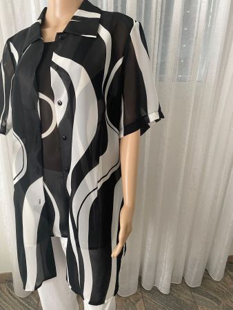 RARITÄT - DANIEL VALENTIN Blusen Twinset, Gr. 44