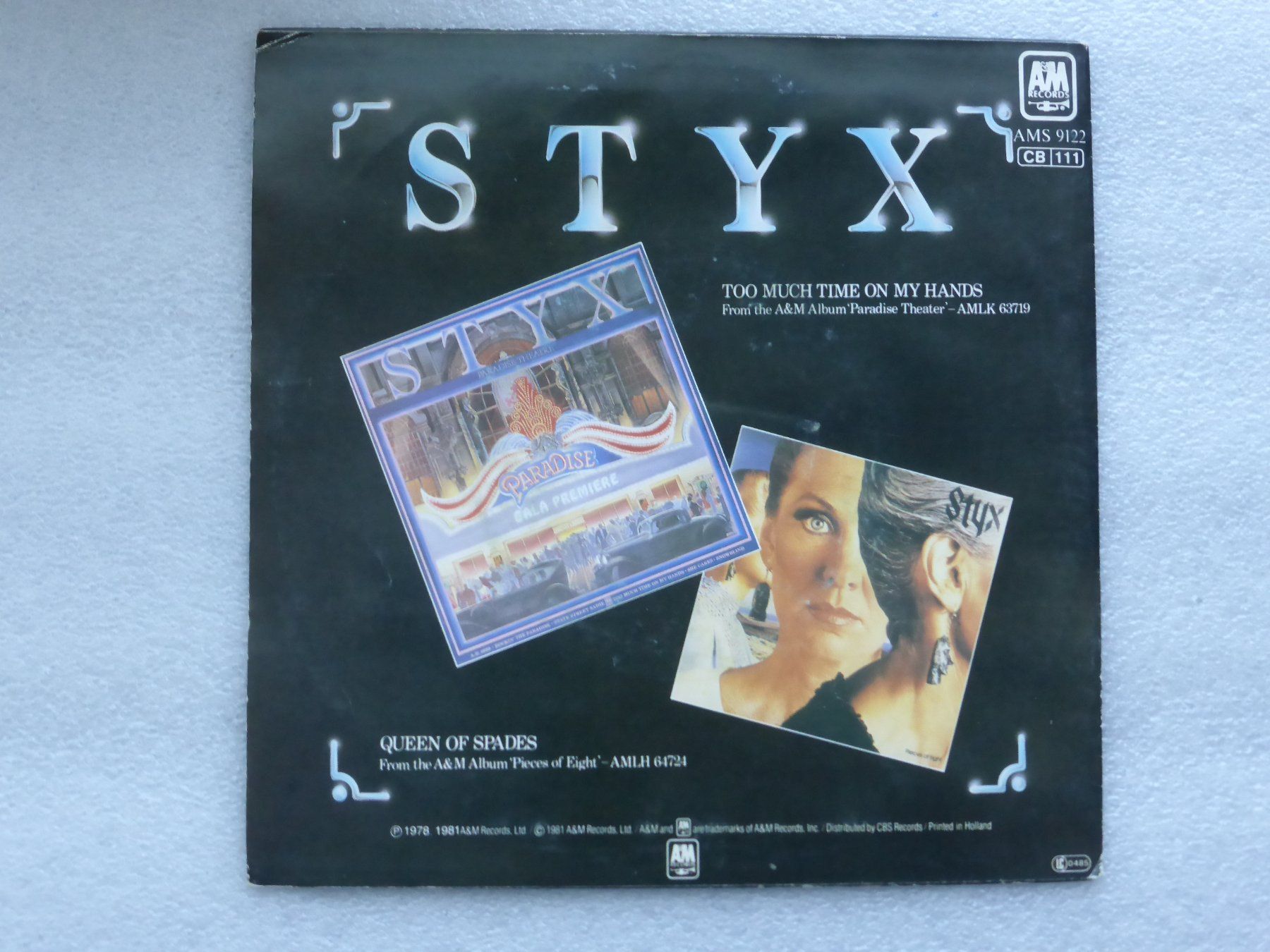 Schallplatten: Vinyl Single   STYX – Gebraucht aus Küssnacht am Rigi von Mondkinder 3
